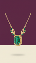 Gold-Plated Kundan Necklace